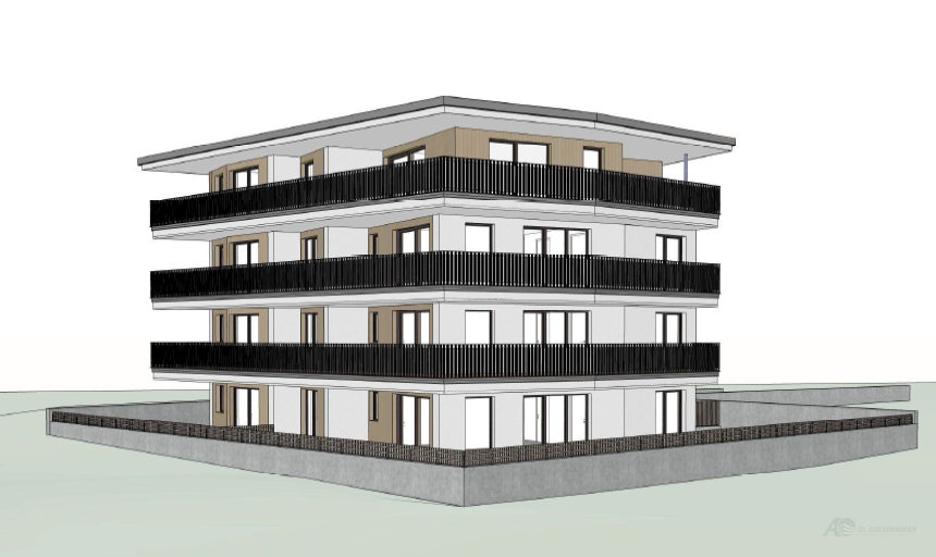 Neue, moderne Dachgeschosswohnung mit großer Terrasse in St. Georgen
