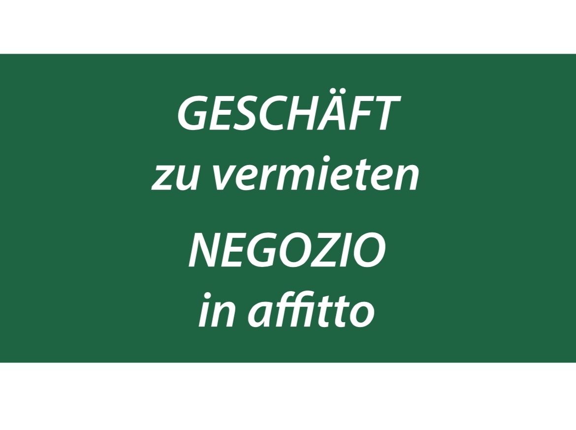 Geschäftslokal in zentraler Lage in Bruneck zu vermieten