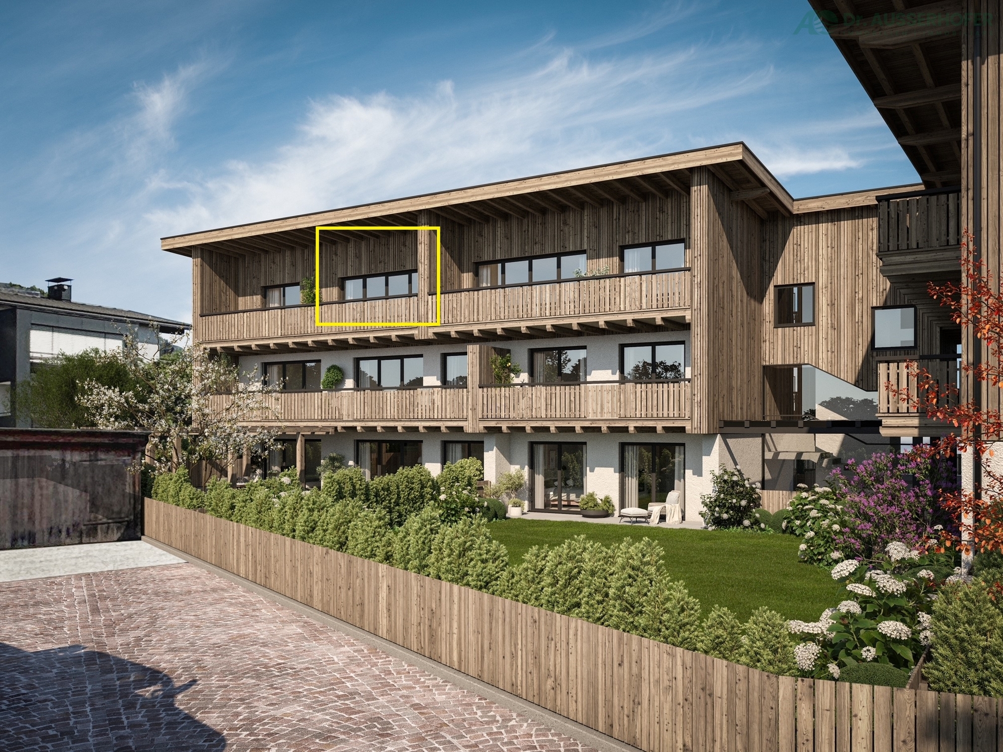 Neubau RESIDENCE ERIKA in Pfalzen - Haus West
Zweizimmerwohnung im Dachgeschoss - WG 45