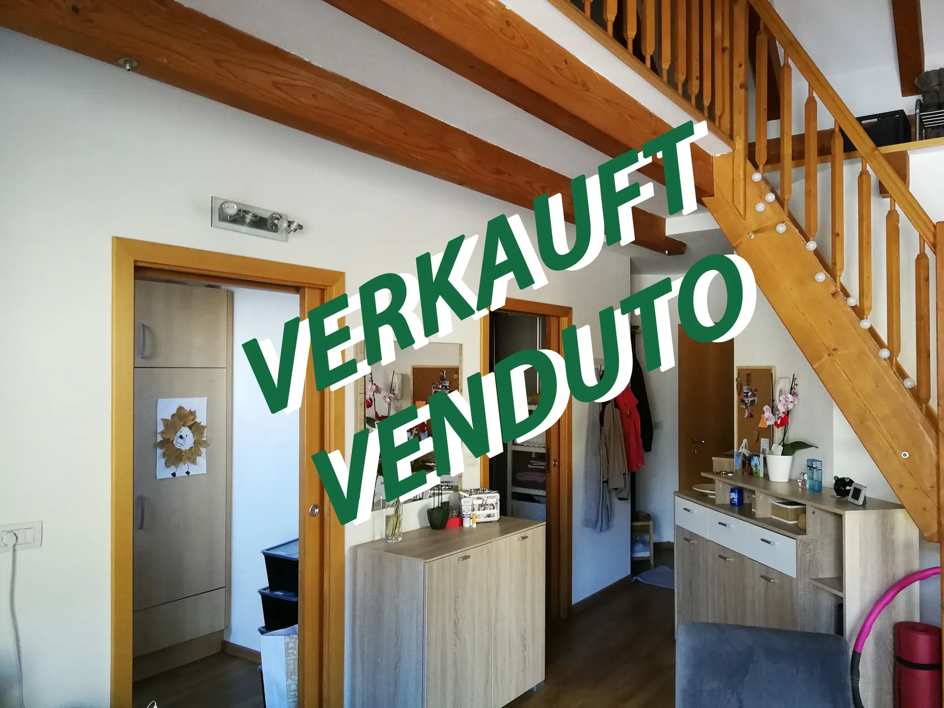 Nette Kleinwohnung mit Empore am Ortseingang von Sand in Taufers