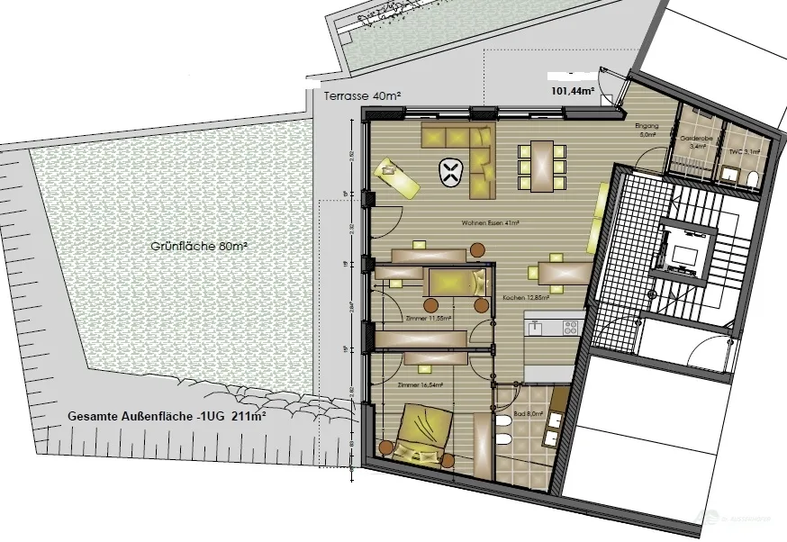 Attraktive Büro-/Labor- oder Praxisflächen im Zentrum von Bruneck