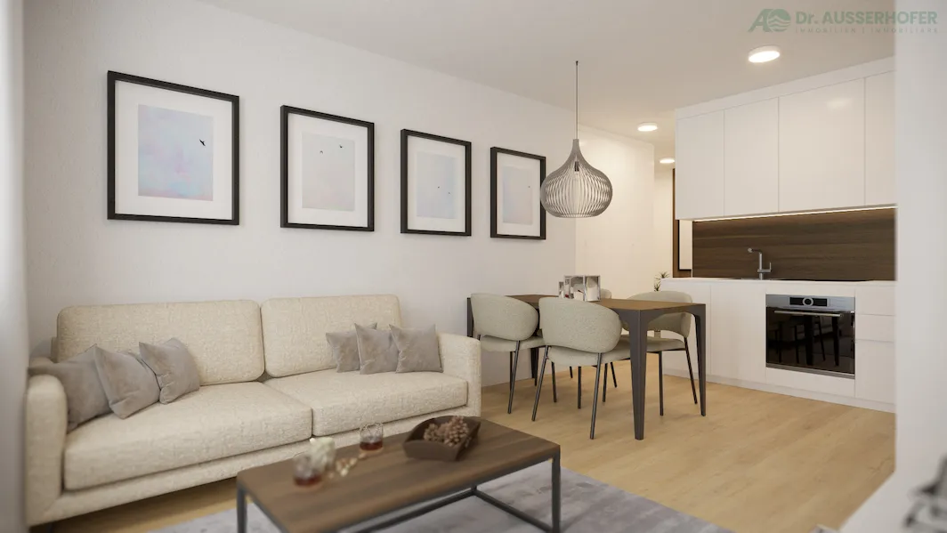 Komplett sanierte Dreizimmerwohnung in zentraler Lage in Bruneck - WG 2