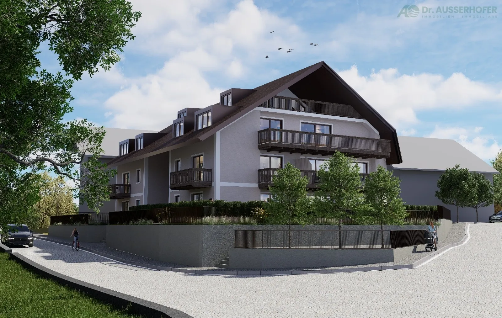 Residence Paul - Neubauprojekt im Zentrum von Olang - Vierzimmerwohnung mit Garten A2