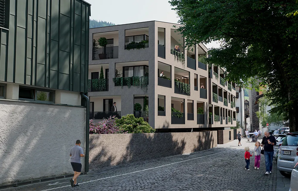 Wohnanlage Zwölferturm in Sterzing - Vierzimmerwohnung WG20+21