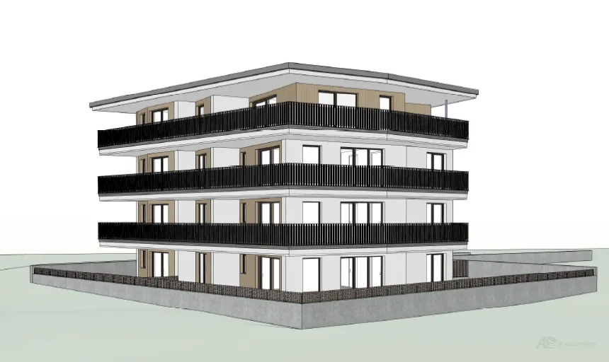 Neue, moderne Dachgeschosswohnung mit großer Terrasse in St. Georgen