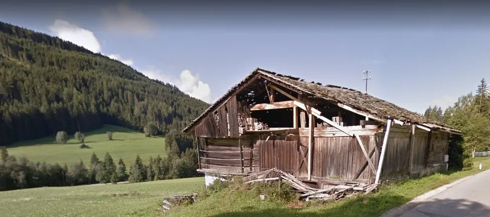 Geschlossener Bauernhof in Taisten