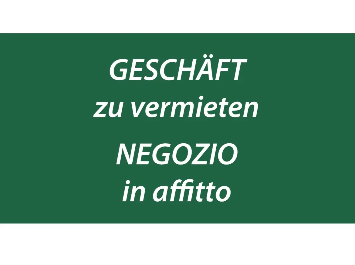 Geschäftslokal in zentraler Lage in Bruneck zu vermieten