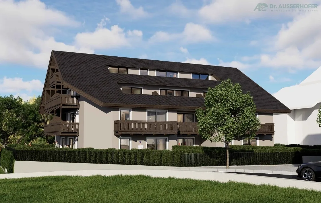 Residence Paul - Neubau im Zentrum von Olang - moderne Kleinwohnung mit Garten A1